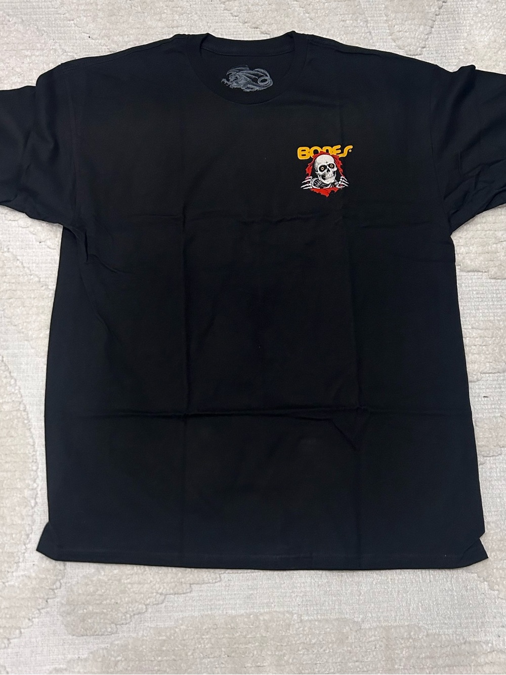 Bones Black Graphic Skate T-Shirt